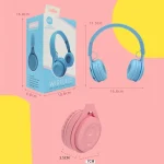 M6 Wireless Bluetooth Headset Folding Gaming Stereo Headset With Mic - Image 3