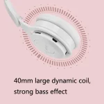 M6 Wireless Bluetooth Headset Folding Gaming Stereo Headset With Mic - Image 5