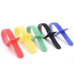 60 PCS T-Shaped Cable Organizer Belt Nylon Winder Buckle, Length:, 15cm, 20cm, 30cm - Image 2
