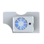 DOBE Host Base Cooling Fan With Blue Light For Switch OLED, White, Black