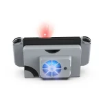 DOBE Host Base Cooling Fan With Blue Light For Switch OLED, White, Black - Image 4