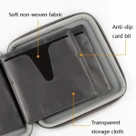 Baona BN-F021 Car Home DVD CD Storage Bag Game CD Storage Bag For PS4, Grey, Black - Image 5