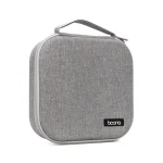 Baona BN-F030 EVA Hard Shell Anti-Stress Headphones Storage Bag for AirPods Max, Grey, Black