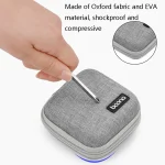 2 PCS Baona BN-F001 Headset Oxford EVA Storage Box Data Cable Charger Organizing Box, Gray, Black - Image 5
