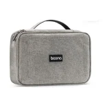 Baona BN-B005 Multi-Function Digital Storage Bag Hard Disk U Disk Earphone Storage Bag, Gray, Black