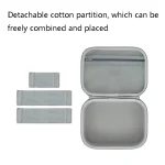 Baona BN-F012 Multi-Function Digital Storage Bag Data Cable Storage Protection Box, Gray, Black - Image 4