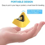 2 PCS DOBE TNS-19062 Host Charging Bottom Portable Triangle Game Console Charger For Switch / Lite, Yellow, Blue Green, Gray, Dynamic Green, Coral Red, Dynamic Blue - Image 4