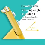 2 PCS DOBE TNS-19062 Host Charging Bottom Portable Triangle Game Console Charger For Switch / Lite, Yellow, Blue Green, Gray, Dynamic Green, Coral Red, Dynamic Blue - Image 7