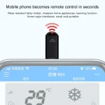 R09 Mobile Phone Intelligent Remote Control Infrared Mobile Phone Remote Control, Interface:, 8 Pin (Black), 8 Pin (Cyan), 8 Pin (Silver), Type-C (Black), Type-C (Cyan), Type-C (Silver)... - Image 3