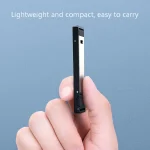 Oatsbasf 03637 Aluminum Alloy Mobile Phone Bracket Desktop Folding Portable Metal Rack, Black, White - Image 5