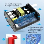 RAYEE K8 Bluetooth 5.0 Audio Receiver & Transmitter 2 in 1 Adapter Support 2.1A Fast Charge U Disk, US Plug - Image 4