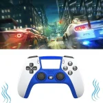 Bluetooth Wireless Six-Axis Programmable Dual-Vibration Gamepad For PS4, Red, Gold, Blue - Image 5