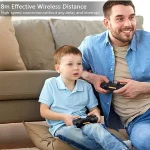 Bluetooth Wireless Six-Axis Programmable Dual-Vibration Gamepad For PS4, Red, Gold, Blue - Image 7