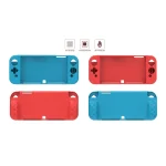 DOBE TNS-1135 Game Console Integrated All-Inclusive Soft Slip Protective Case For Nintendo Switch OLED, White, Red, Blue - Image 3