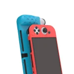 DOBE TNS-1135 Game Console Integrated All-Inclusive Soft Slip Protective Case For Nintendo Switch OLED, White, Red, Blue - Image 5