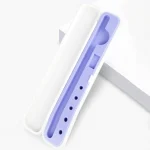 Silicone Stylus Protection Storage Box Box For Apple Pencil 1 / 2 , Specification:, 8mm (Graphite Black), 8mm (Clove Purple), 8mm (Dark Night Green), 8mm (Glacier Blue), 10mm (Graphite Black)... - Image 3