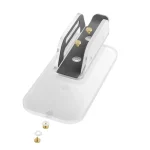 Multi-Function Tablet Bracket Router Desktop Wall Storage Bracket For Mac Mini, Tablet Bracket (Transparent) - Image 2