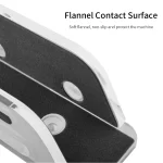 Multi-Function Tablet Bracket Router Desktop Wall Storage Bracket For Mac Mini, Tablet Bracket (Transparent) - Image 4