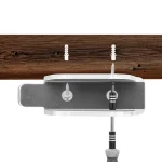 Multi-Function Tablet Bracket Router Desktop Wall Storage Bracket For Mac Mini, Tablet Bracket (Transparent) - Image 5