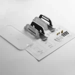 Multi-Function Tablet Bracket Router Desktop Wall Storage Bracket For Mac Mini, Tablet Bracket (Transparent) - Image 6