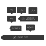 For XBOX Series S/X Host Dustproof Set Dust Plug,Style:, Normal Edition, Deluxe Edition - Image 2