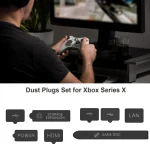 For XBOX Series S/X Host Dustproof Set Dust Plug,Style:, Normal Edition, Deluxe Edition - Image 3
