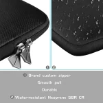 Universal PU Leather + Nylon Waterproof Zipper Portable Keyboard Storage Bag For Apple Wireless Keyboard A1314 & Magic Keyboard A1644 - Image 6