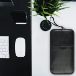 Universal PU Leather + Nylon Waterproof Zipper Portable Keyboard Storage Bag For Apple Wireless Keyboard A1314 & Magic Keyboard A1644 - Image 7