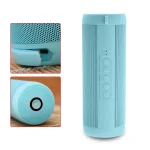 T2 Car Cylindrical Small Speaker with Flashlight Desktop Bluetooth 4.0 Wireless Speaker, Blue, Black, Red, Green - Image 6