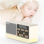 Manovo V1 Desktop White Noise Sleep Aid Speaker Home Alarm Clock Bluetooth Speaker - Image 5