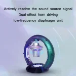 Magnetic Levitation Bluetooth Speaker Space Spacecraft Crafts, US Plug - Image 6