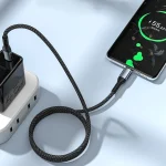 1m 100W PD Fast Charge Type-C Male to Male Data Sync Charging Braided Cable, 1m, 2m - Image 7