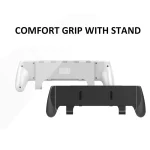 JYS NS218 Multifunctional Game Console Integrated Protective Case With Grip  For Switch OLED, White, Black - Image 2