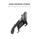 JYS NS218 Multifunctional Game Console Integrated Protective Case With Grip  For Switch OLED, White, Black - Image 5