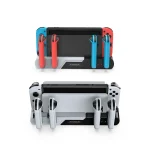DOBE TNS-0122 4 In 1 Gamepad Charging Dock For Switch OLED, TNS-0122 Red Black, TNS-0122 White Black - Image 2