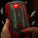 Children Car Adventure Game Two-Players Battle Toy, Red, Black, Black Red - Image 4
