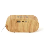 F3 Retro Wood-Grain Mini Bluetooth Speaker Support TF Card, Dark Grain, Shallow Grain - Image 4
