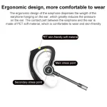 Lymoc V8S Business Bluetooth Wireless Earphone Car Bluetooth V4.1 Phone Handsfree MIC Music for iPhone Xiaomi Samsung - Image 4