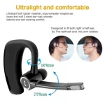 Lymoc V8S Business Bluetooth Wireless Earphone Car Bluetooth V4.1 Phone Handsfree MIC Music for iPhone Xiaomi Samsung - Image 5