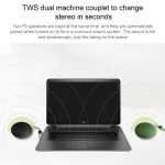 F5 TWS Outdoor Waterproof Mini Bluetooth Speaker with Lanyard Support Hands-free - Image 5