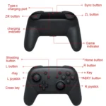 L-0326 Wireless Gamepad For Switch Pro,Style:, Black, Green Pink, Black - Full Function + NFC + Wake-up (1: 1), Green Pink - Full Function + NFC + Wake-up (1: 1)... - Image 4