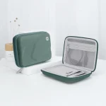 BUBM BM010D1011 Mobile Hard Drive Shockproof EVA Hard Storage Bag, Green, Black, Pink, Taro Purple - Image 4