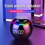 ZXL-G90 Portable Colorful Ball Bluetooth Speaker, Style:, AI Voice Version (Black), AI Voice Version (White), AI Voice Version (Pink), Clock Version (White), Sensor Version (Black)... - Image 6