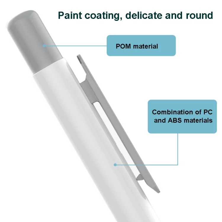 TBD0601810701_B4.webp Double-Click Automatic Retractable Stylus Pen Case For Apple Pencil 2, Gray, Pearl White, Pink, Army Green, Deep Space Gray, Blue, Grass Green, Purple - Image 5