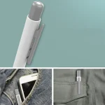 Double-Click Automatic Retractable Stylus Pen Case For Apple Pencil 2, Gray, Pearl White, Pink, Army Green, Deep Space Gray, Blue, Grass Green, Purple - Image 7