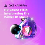 QKZ AK6 PRO HiFi Subwoofer In-Ear Wired Headphones with Mic, Colorful, Black, White, Green - Image 4