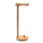AM-EJZJ001 Desktop Solid Wood Headset Display Stand, Style:, A, B, C, D, E, F