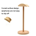 AM-EJZJ001 Desktop Solid Wood Headset Display Stand, Style:, A, B, C, D, E, F - Image 4
