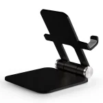 MT510 Universal Metal Folding Stand For Mobile Phone And Tablet, Moonlight Silver, Mysterious Black, Rose Gold - Image 4