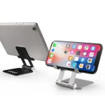 MT510 Universal Metal Folding Stand For Mobile Phone And Tablet, Moonlight Silver, Mysterious Black, Rose Gold - Image 6